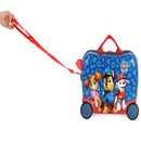 Mala Infantil Patrulha Canina Azul com Rodas - Luxcel