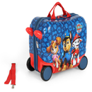 Mala Infantil Patrulha Canina Azul com Rodas - Luxcel
