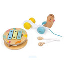 Caracol Musical Montável Para Passear Com Rodinhas - Maped