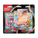 Pokémon TCG Chaos Rising Three Booster Blister Inglês - Galápagos