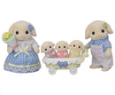 Sylvanian Families Família dos Coelhos Floral - Epoch