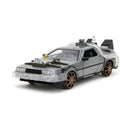 Miniatura 1:24 Carro De Volta Para o Futuro 3 com Luz - Jada