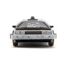 Miniatura 1:24 Carro De Volta Para o Futuro 3 com Luz - Jada