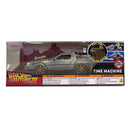 Miniatura 1:24 Carro De Volta Para o Futuro 3 com Luz - Jada