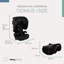 Cadeirinha Para Auto Domus i-Size Preto - Infanti