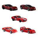 Hot Wheels Ferrari Pacote com 5 Carros - Mattel
