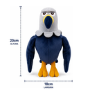 Pelúcia Gavião Azul Galinha Pintadinha - Yestoys