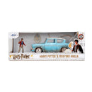 Miniatura Ford Anglia 1:24 com Boneco Harry Potter - Jada