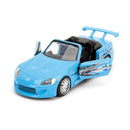 Miniatura Honda S2000 Azul 2001 Velozes e Furiosos - Jada