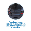 Jipe Elétrico 4 em 1 R/C 6V Branco - Bandeirante