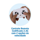 Jipe Elétrico 4 em 1 R/C 6V Branco - Bandeirante