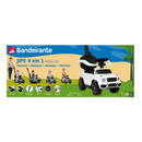 Jipe Elétrico 4 em 1 R/C 6V Branco - Bandeirante