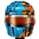 Lego Editions Capacete Oscar Piastri da Equipe McLaren Mastercard F1 - 43017