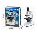 Microscópio Óptico 1200x Infantil Brinquedo Educativo Ciência