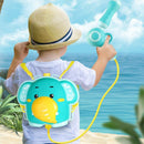 Mochila com Pistola que Esguicha Água - Brinquedos de Praia