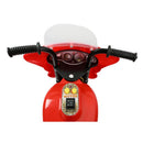 Moto Elétrica Infantil Vermelho 6V com Luz e Som - Brink Center