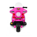 Moto Elétrica Infantil Rosa 6V com Luz e Som - Brink Center
