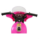 Moto Elétrica Infantil Rosa 6V com Luz e Som - Brink Center