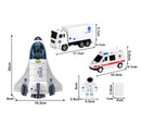 Playset Ônibus Espacial Com Astronauta e Veículos Space Set