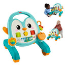 Andador Pinguim Azul Musical 2 em 1 Fisher Price - Mattel