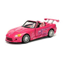 Miniatura Honda S2000 Rosa Velozes e Furiosos 1:32 - Jada
