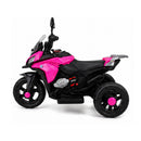 Moto Elétrica Rosa Três Rodas 6V com Luz e Som - Brink Center