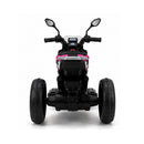 Moto Elétrica Rosa Três Rodas 6V com Luz e Som - Brink Center