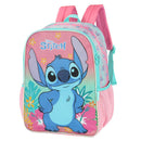Kit Escolar Stitch Disney Luxcel – Mochila e Estojo | Original e Super Divertido