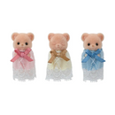 Trigêmeos urso biscoito dorminhocos Sylvanian Families - Epoch