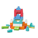 Mega Bloks Bolsa de Construção de 60 Peças Vermelho - Mattel